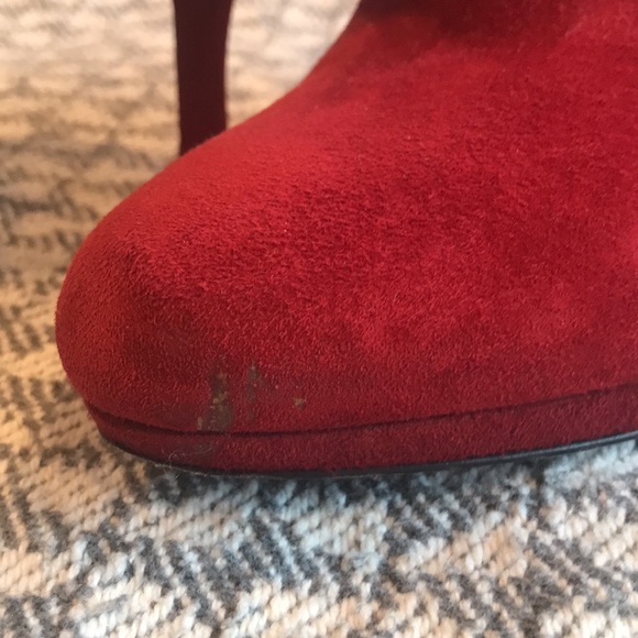 Via Spiga suede ankle zip booties - Picture 3 of 8